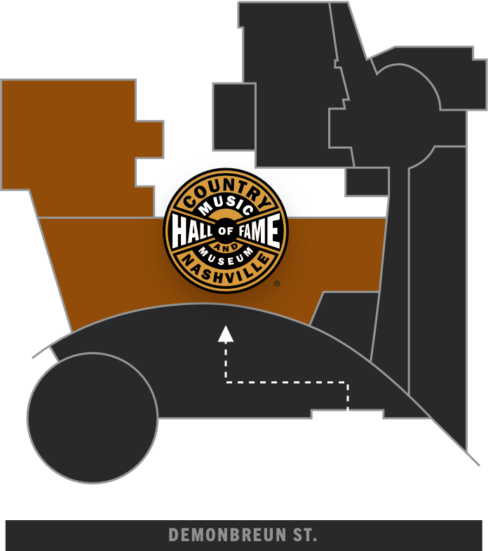 Where to find Country Music Hall of Fame and Museum Retail Store inside the museum.